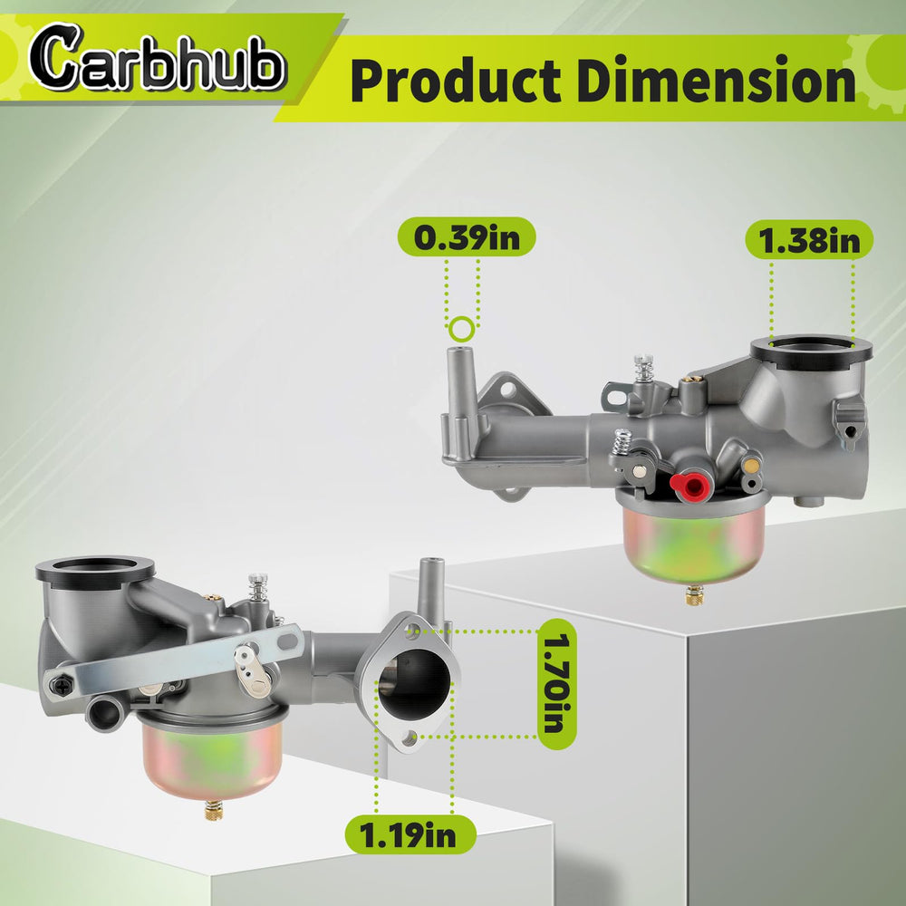 Carbhub spark plug and clamps closeup showing included wear parts