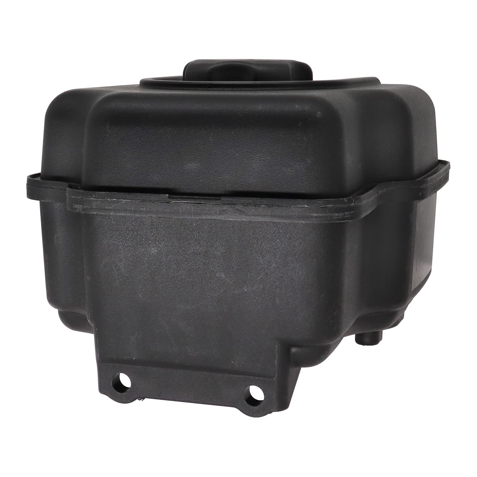 Carbpro fuel tank installed on a tiller demonstrating restored fuel delivery