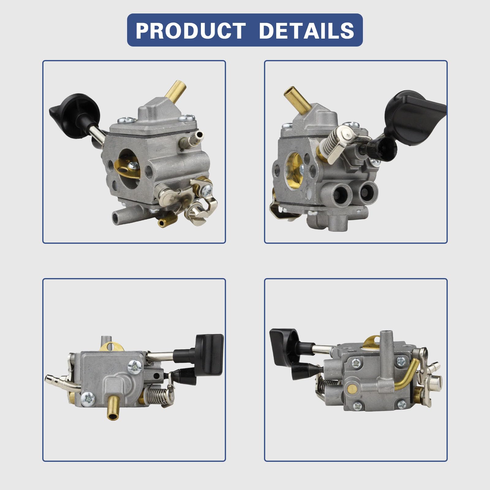 Carburionix carburetor installed in STIHL BR800 blower demonstrating direct fit and restored performance