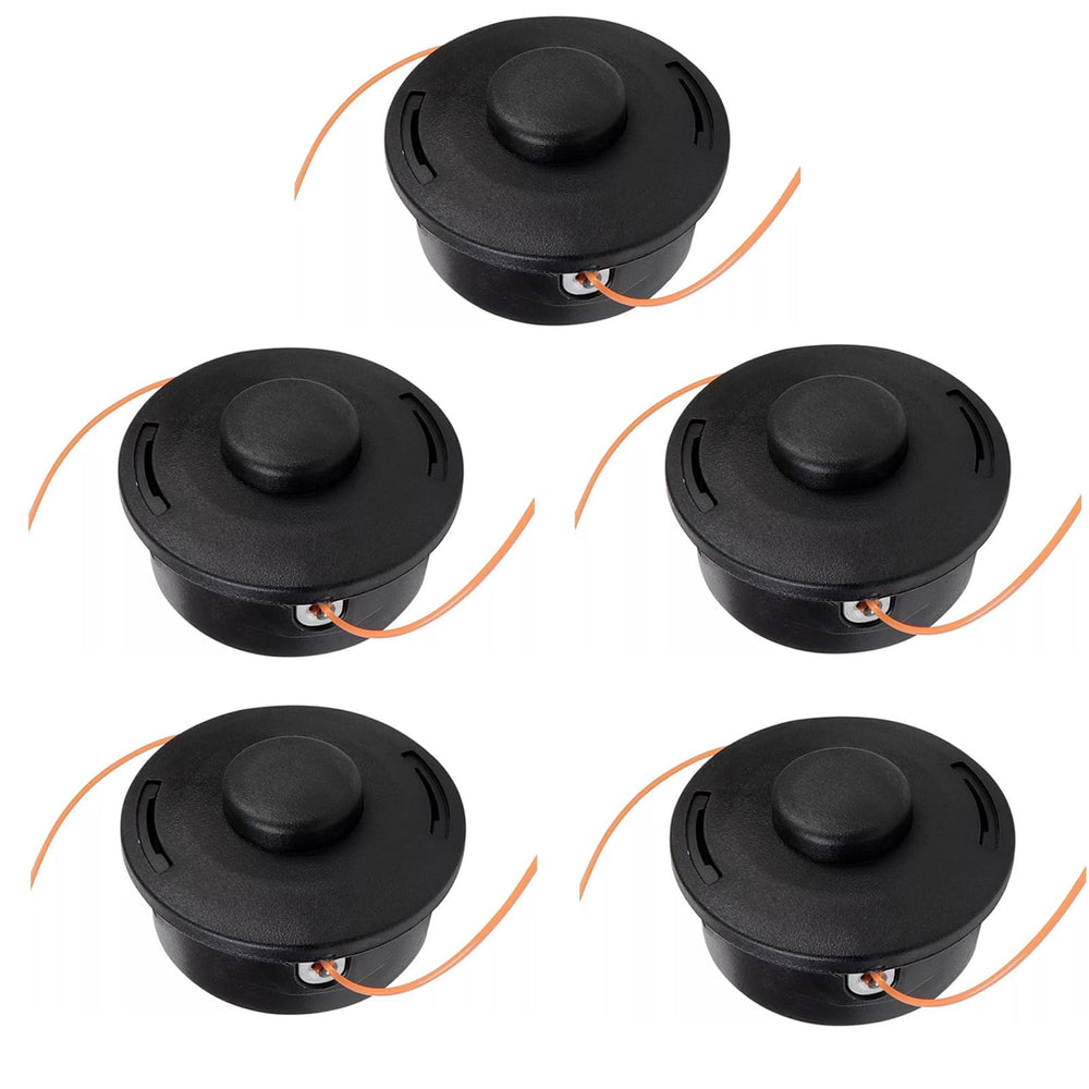 Carburionix front view 25-2 trimmer head showing robust construction and quick-load benefit