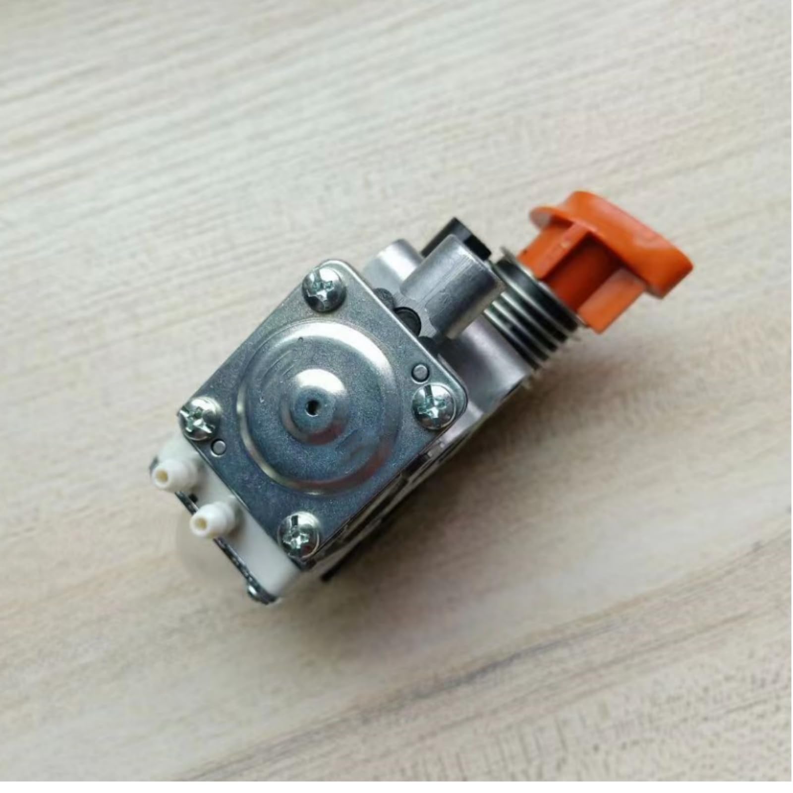 Carburionix kit on workbench during installation to simplify carburetor rebuild