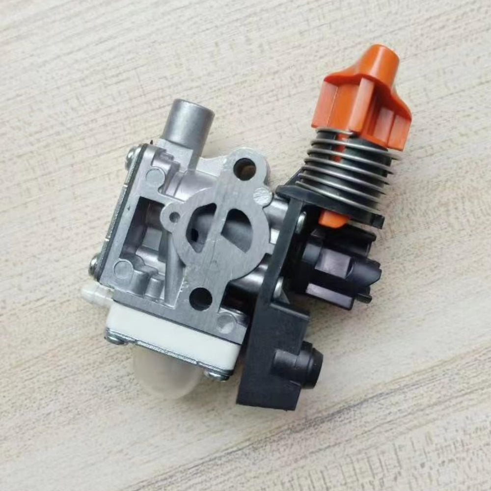 Carburionix kit beside Stihl carburetor for quick model compatibility check