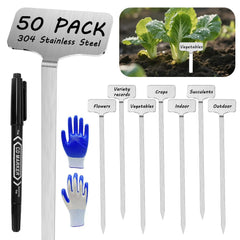 careforge front packaging showing 50 stakes and bonus marker, clear starter kit