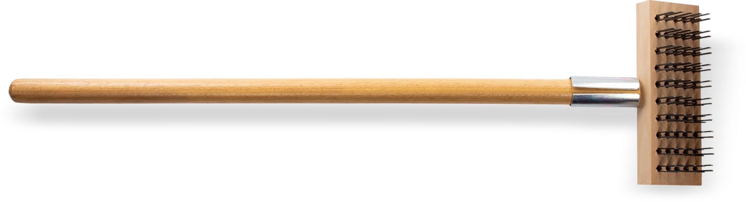 Carlisle metal bristles close-up showing aggressive cleaning action benefit