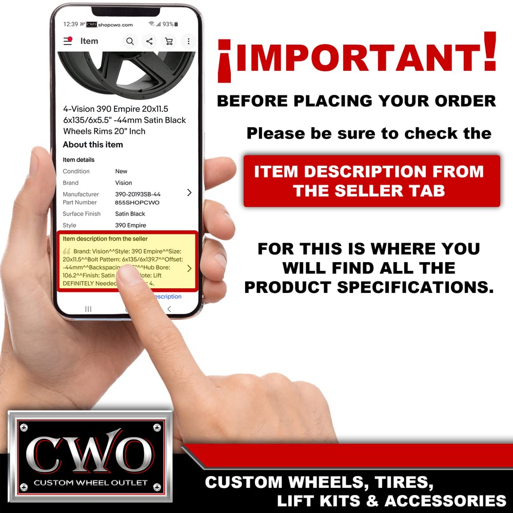 Carlisle Turf Master beside a ruler for scale demonstrating correct 23x10.50-12 sizing and fit