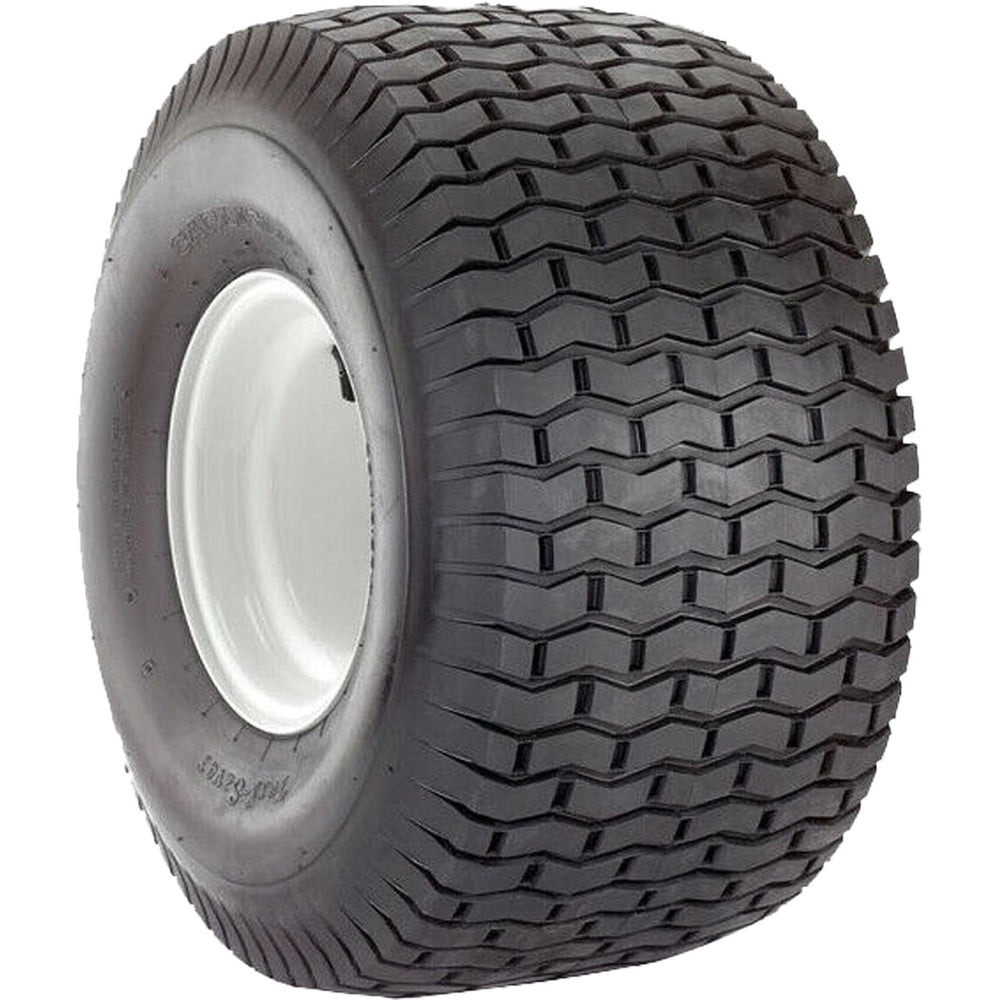 Carlisle Turf Saver front view showing tire profile and benefits for lawn protection
