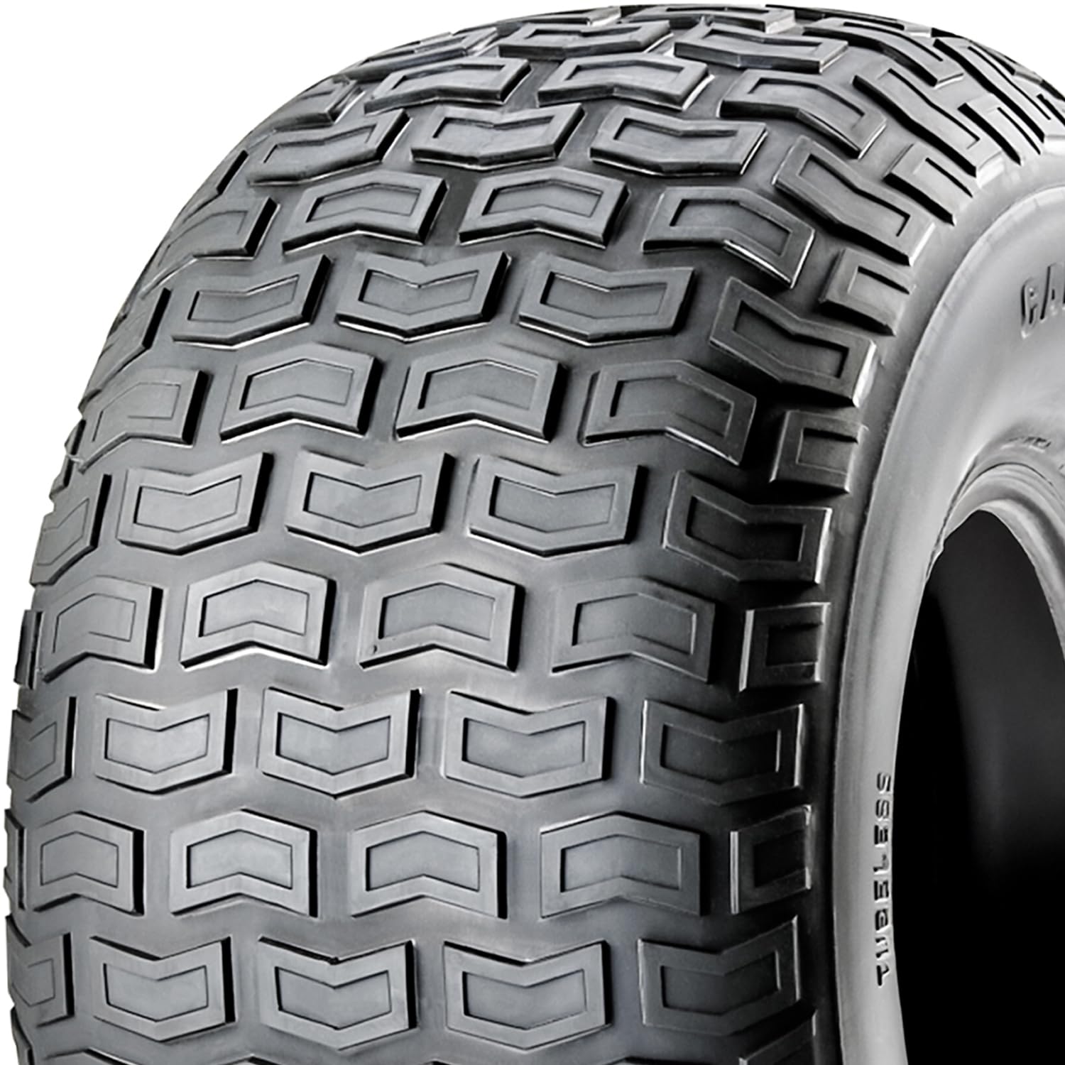 Carlisle Tire rounded shoulder close-up demonstrating easier steering benefit