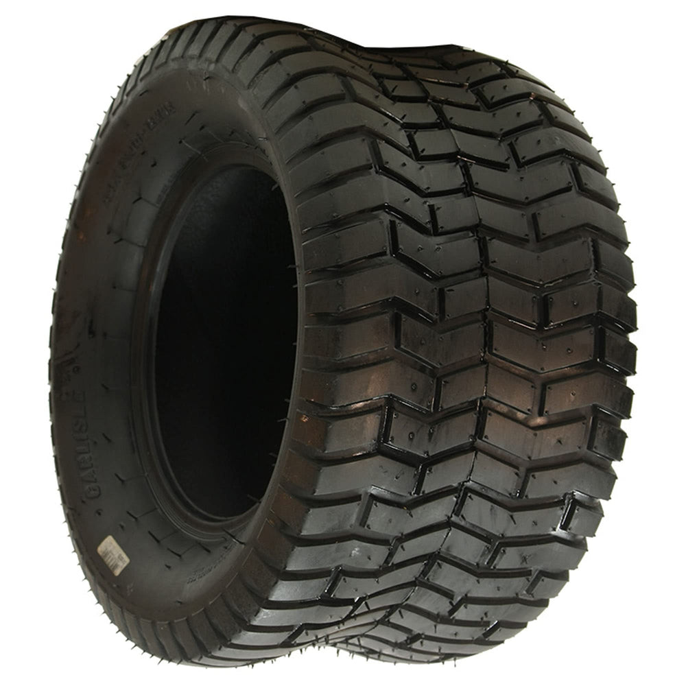 Carlisle Turf Saver close-up of chevron tread and water evacuation grooves
