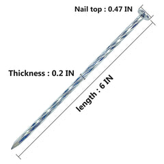 CAROYINO close-up of spiral shaft demonstrating deep soil grip for strong anchoring