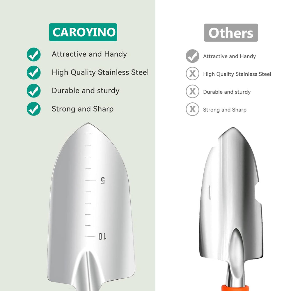 CAROYINO pruning shears cutting stem demonstrating precise trimming benefit