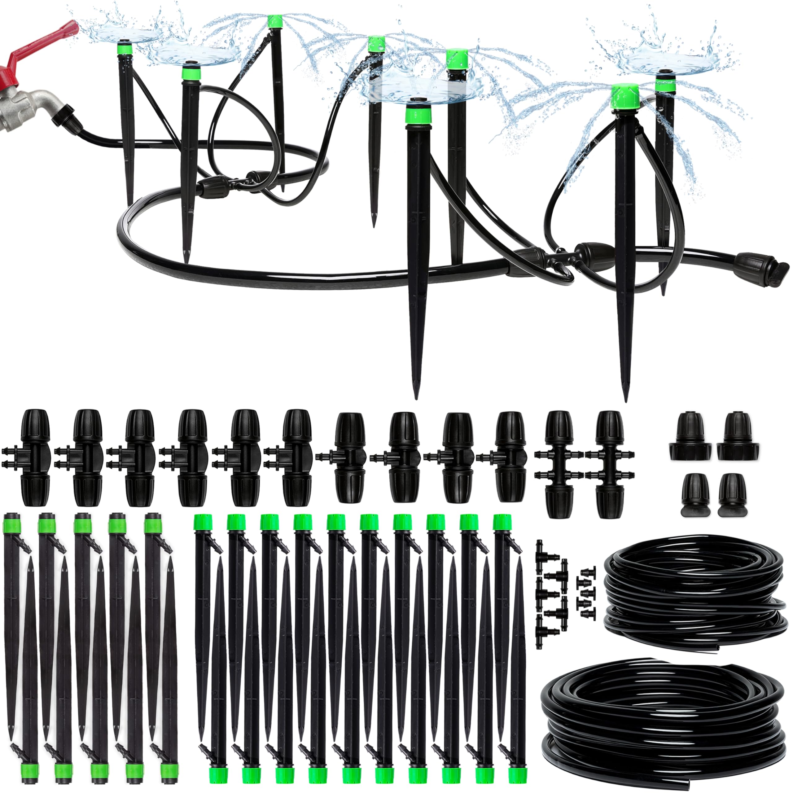 CARPATHEN kit front packaging showing complete irrigation set and benefits