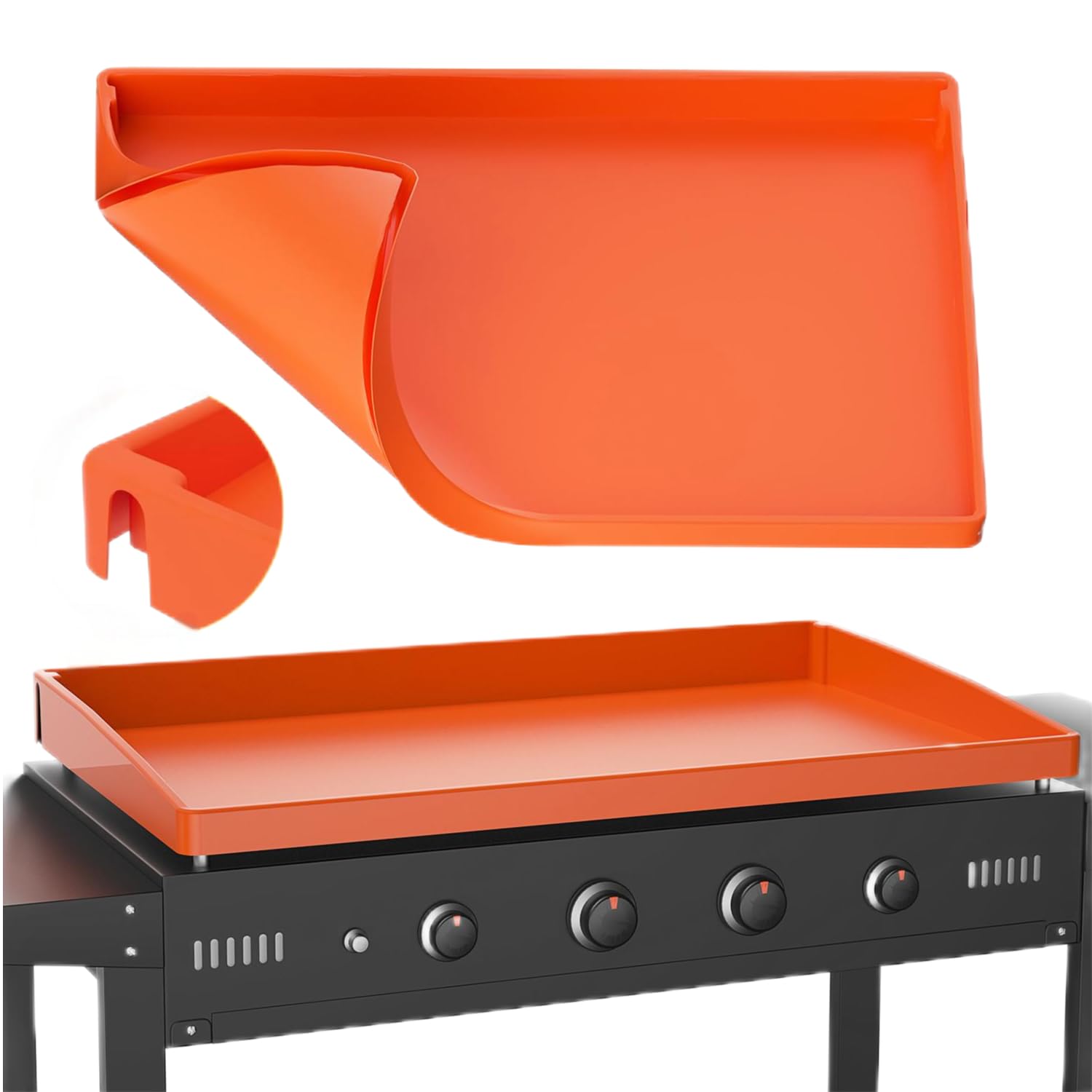Carry360 front view showing full 36in griddle cover protecting top