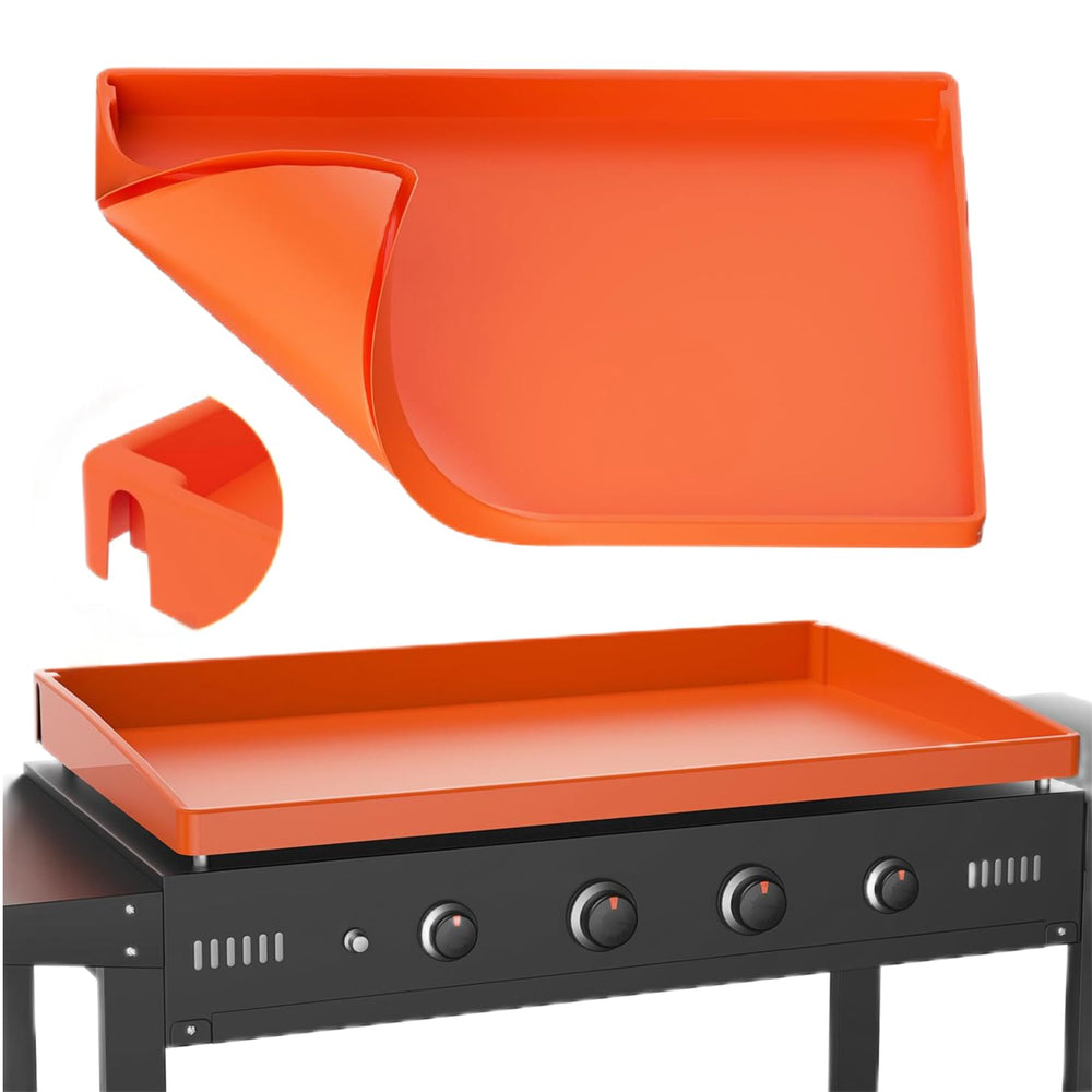Carry360 front view showing full 36in griddle cover protecting top