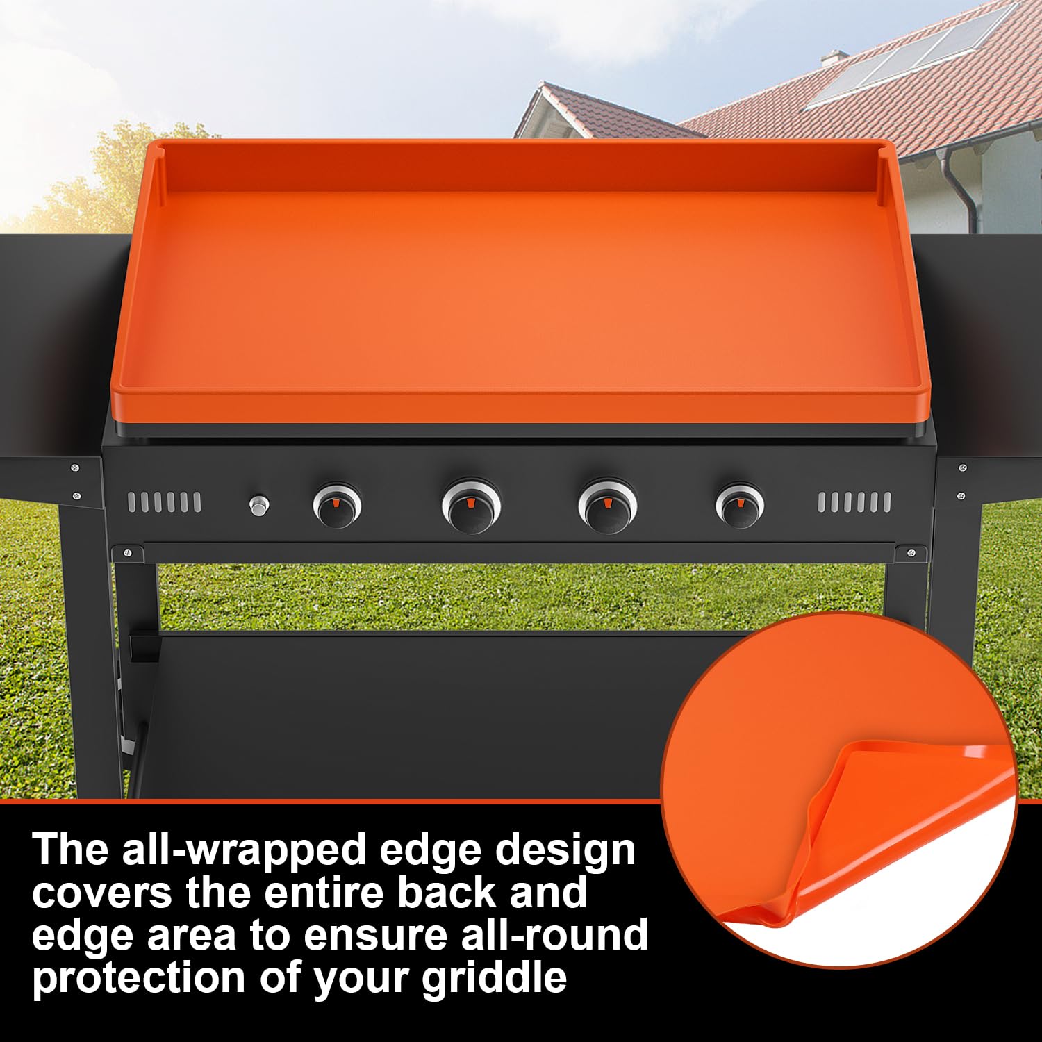 Carry360 on patio grill preventing rust and keeping surface ready