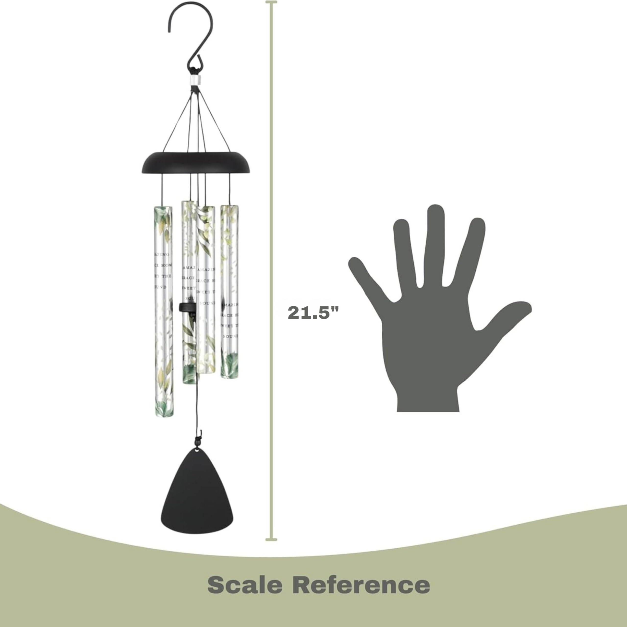 Carson hanging installation on a porch hook illustrating easy setup