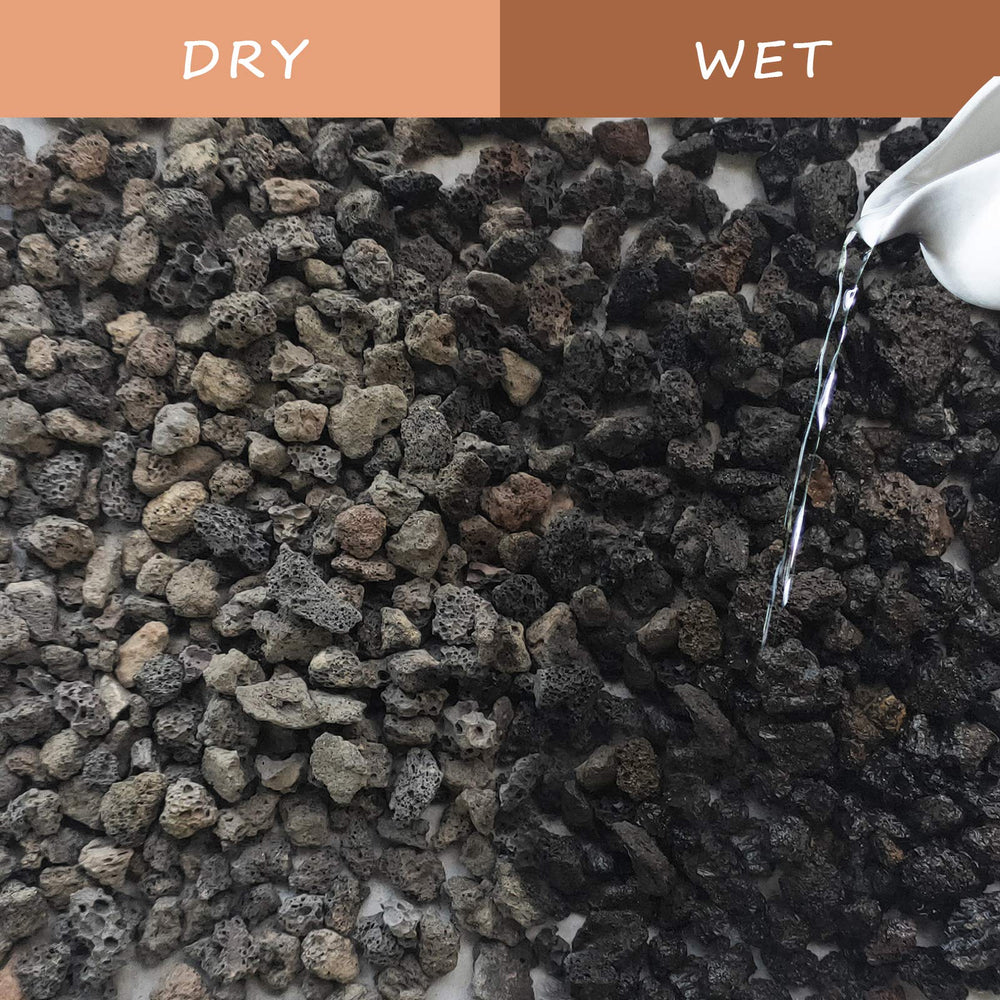 CARURBODY lava rocks absorbing essential oil for long-lasting fragrance