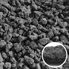 CARURBODY close-up of porous lava rock texture for better drainage