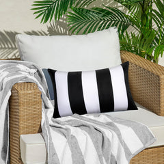 CASAJOY lumbar pillow on patio lounge chair providing outdoor comfort benefit