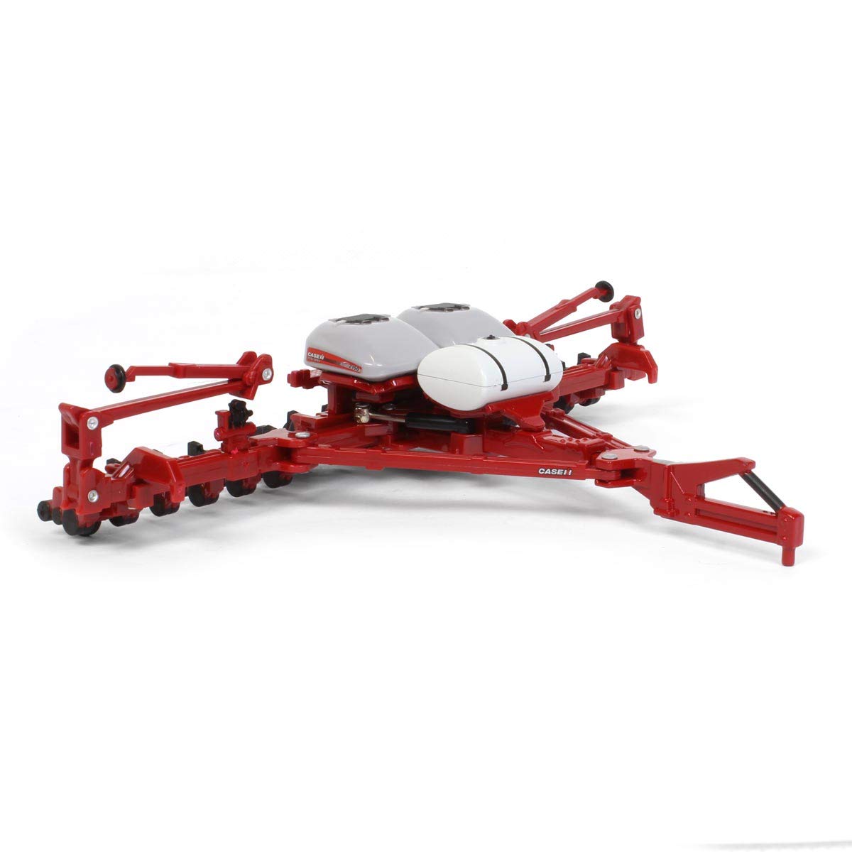 Case IH planter with arms extended demonstrating realistic spread