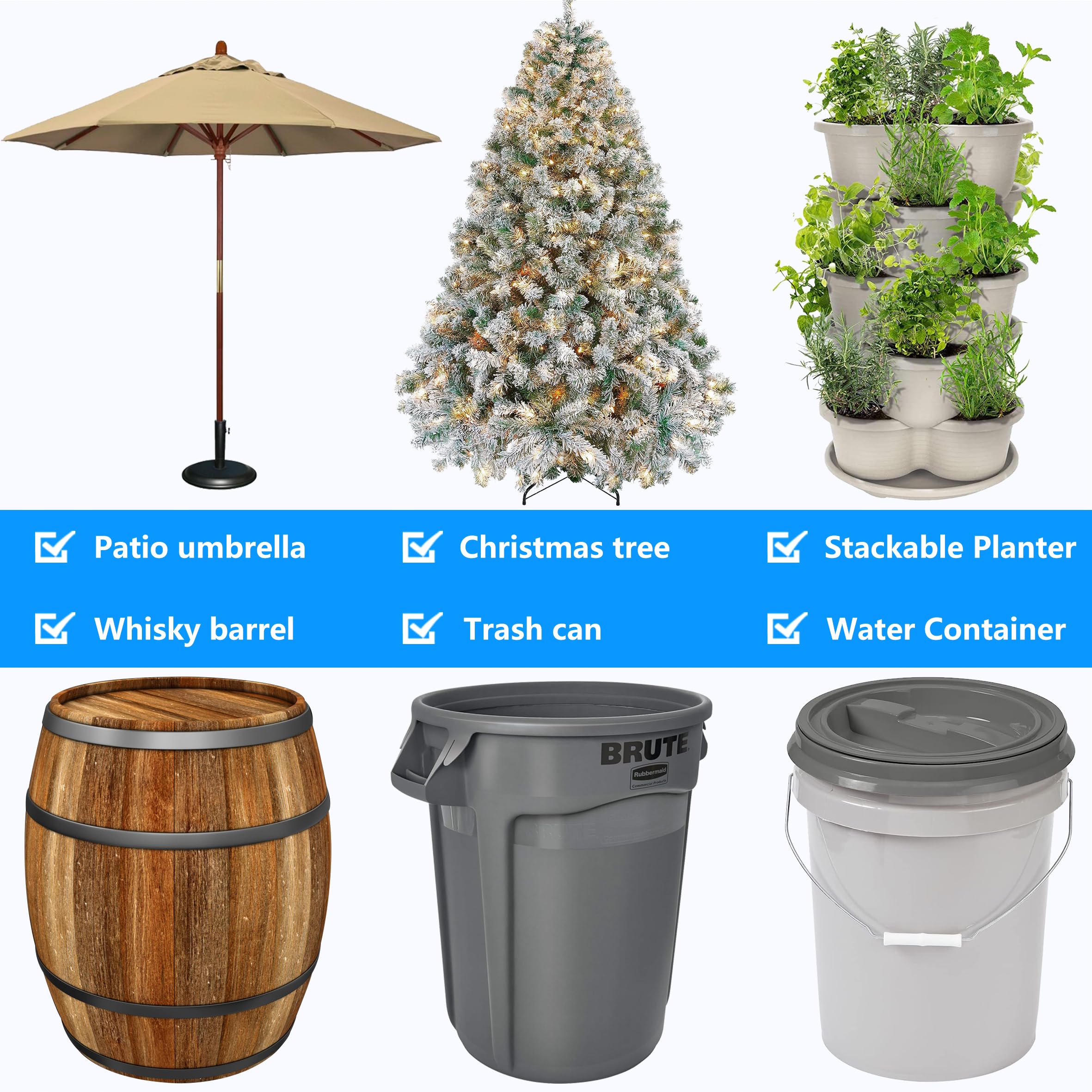 CASIMR in use with a large planter to show capacity and effortless repositioning