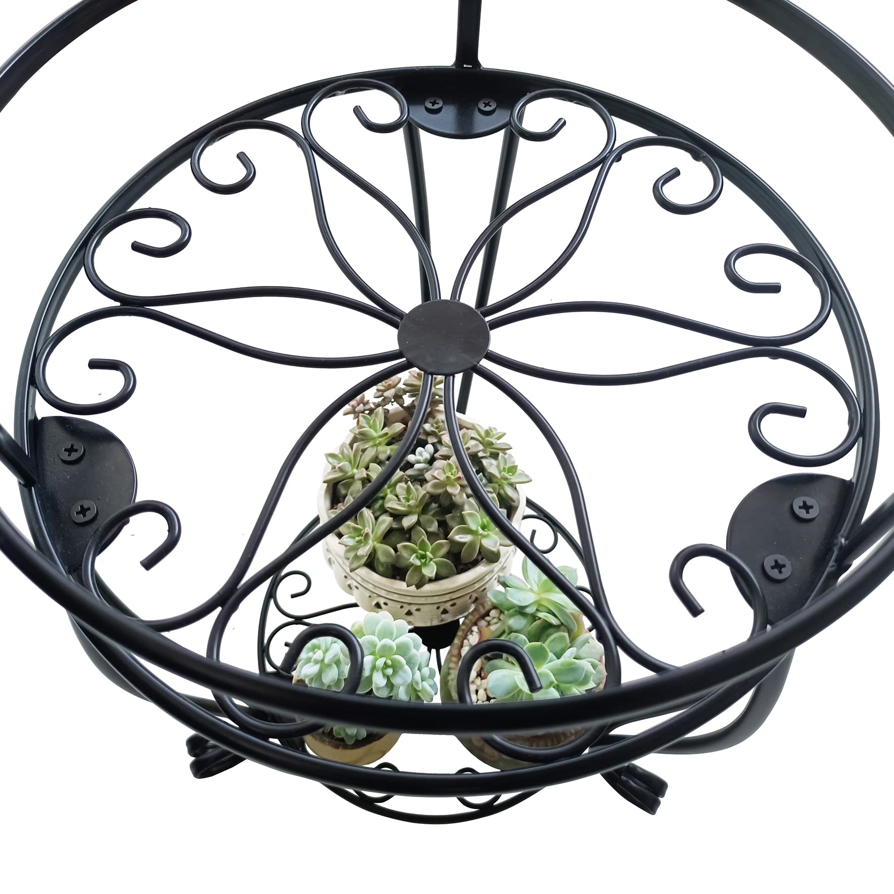C CASIMR on balcony with potted plants showing rustproof finish for outdoor use