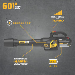 CAT DG650 side profile highlighting handle placement for balanced operation