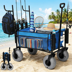 CAtArt front view of packed wagon showing cargo capacity and accessibility