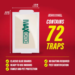 Catchmaster box opened to show the full 72-pack for high coverage