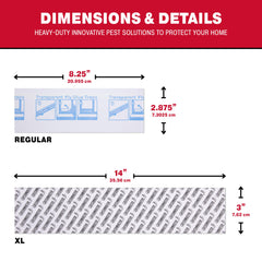 Catchmaster strip with captured fruit flies closeup demonstrating effective fly removal
