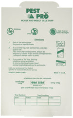 Catchmaster glue board front packaging showing peanut butter scent and 75-count benefit