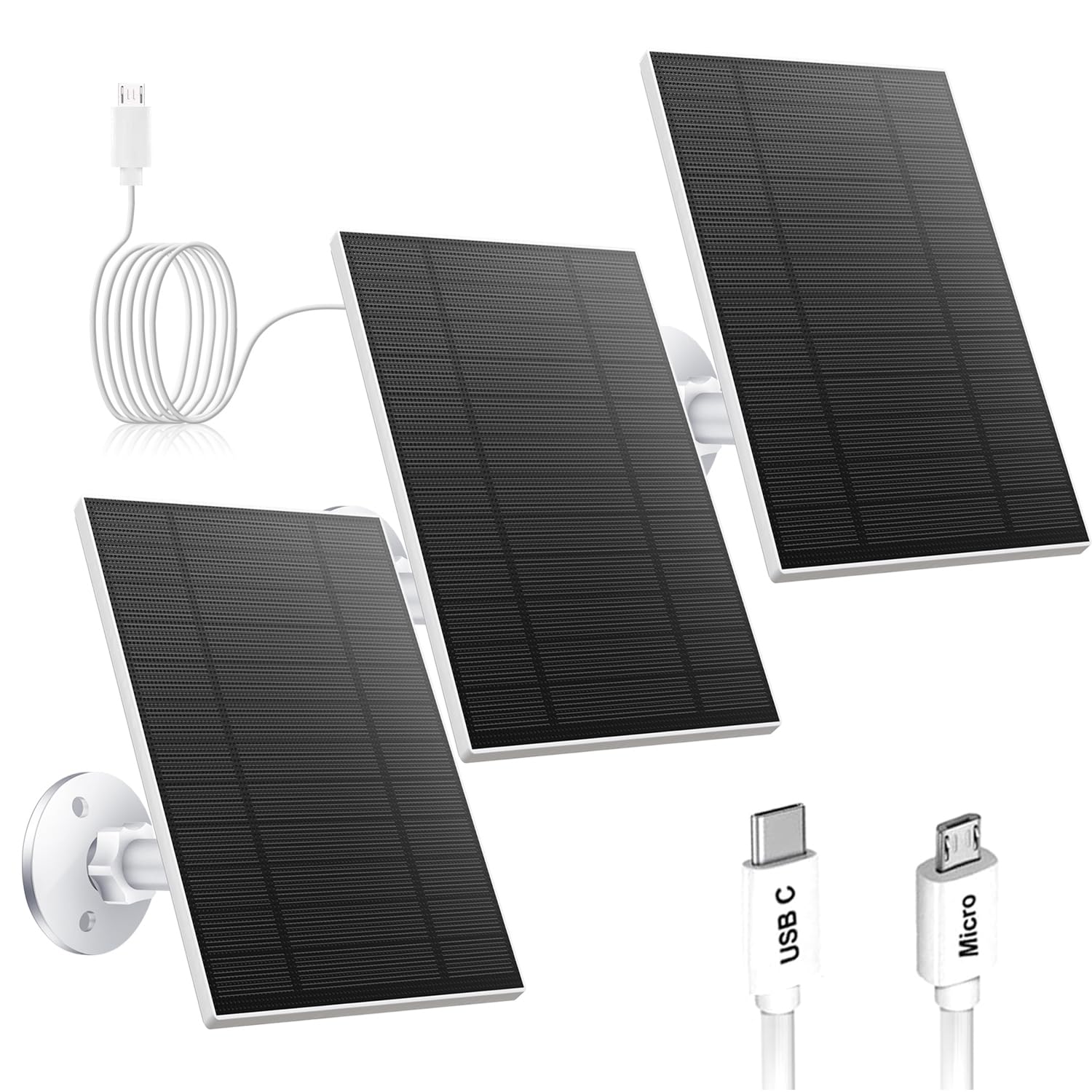 Catgod pack de tres paneles ideal para varias cámaras o mayor energía