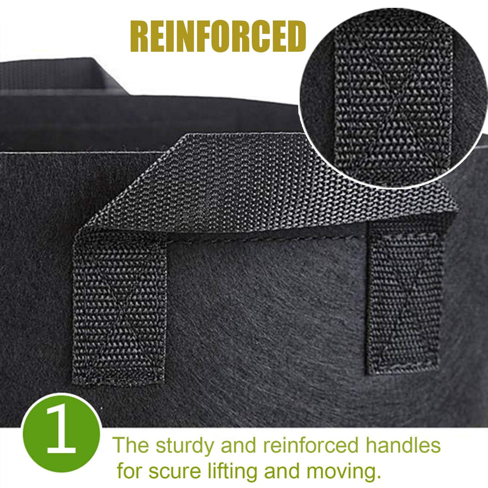 Cavisoo detail of X-stitched reinforced handle showing secure lifting advantage