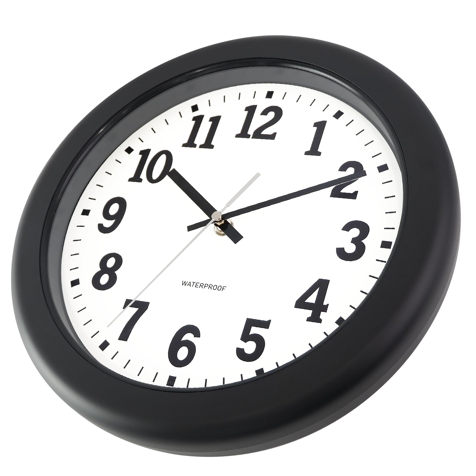 Caysie dial close-up highlighting bold numerals and silent sweep hand for clarity