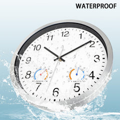 Caysie close-up thermometer and hygrometer dials for quick environmental checks