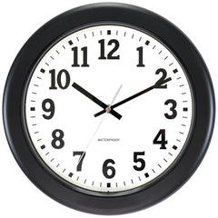 Caysie front view showing clean black frame and clear numerals, easy time reading