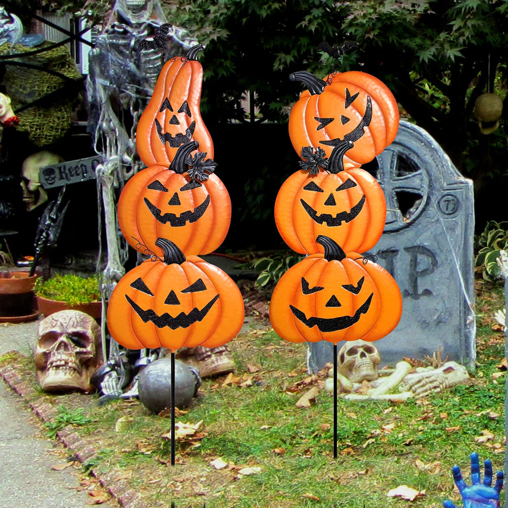 Cbumane close-up of metal pumpkin texture highlighting durable finish
