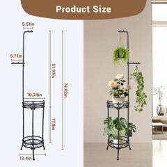 CCAENI top rod and hook detail illustrating flexible hanging space