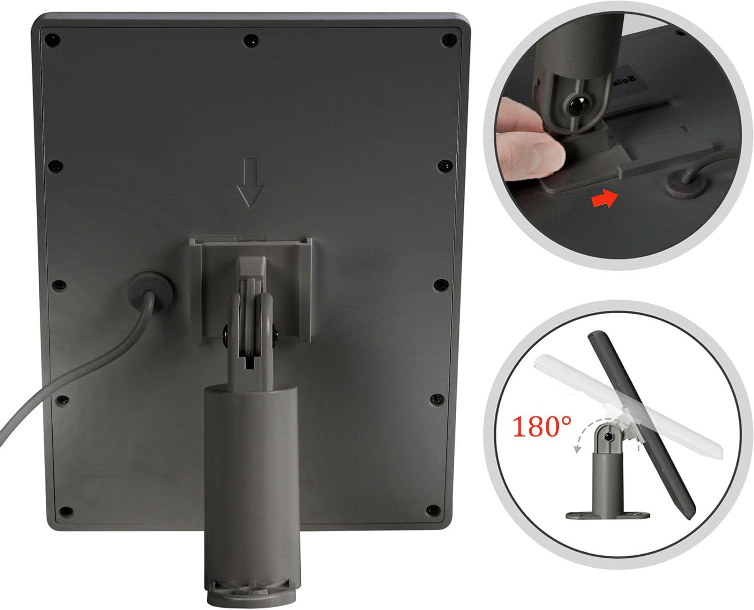 CCYRYY 12 ft cable connected between panel and Ring camera for flexible placement