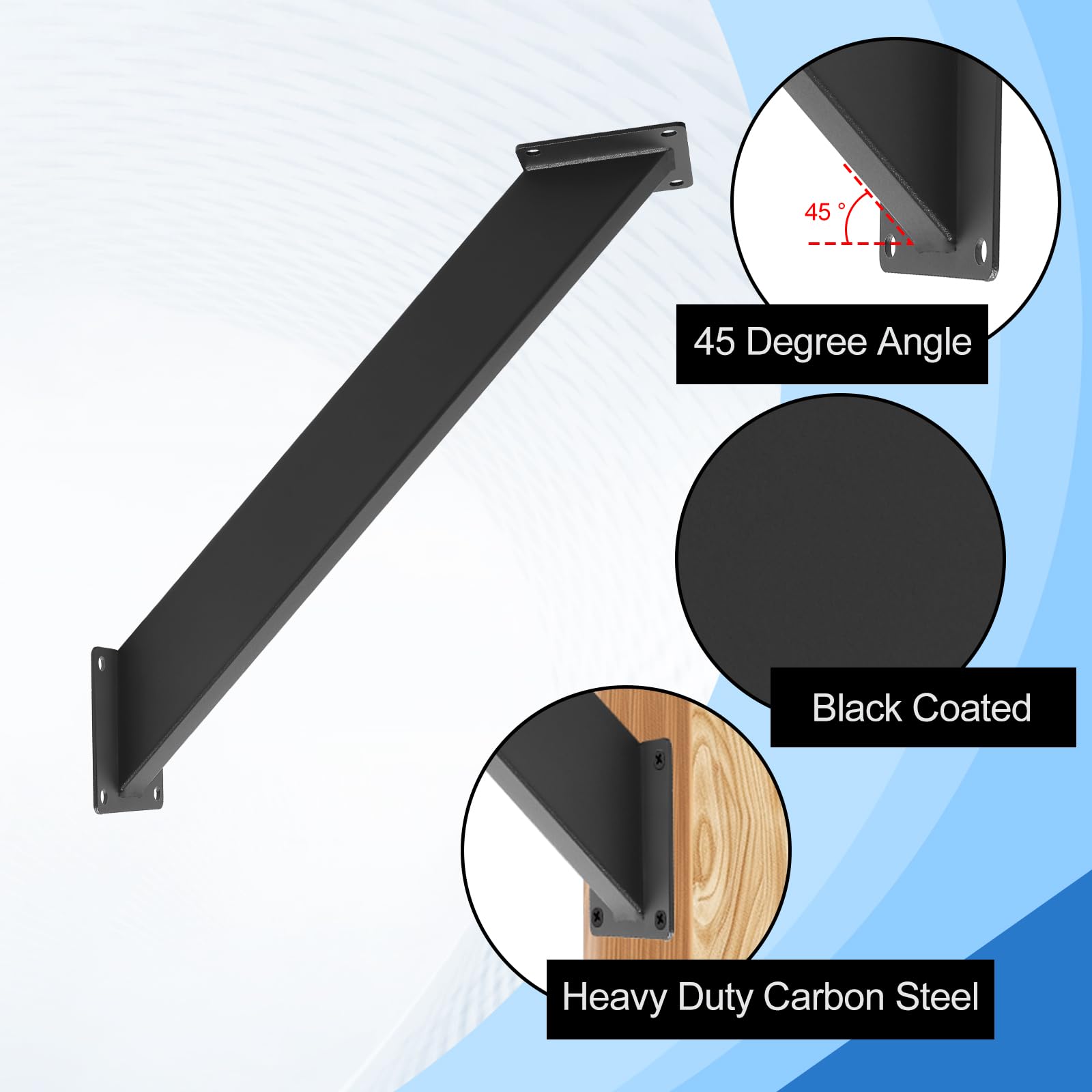 CDFYJHFDQ bracket installed on a pergola corner showing improved joint stability benefit
