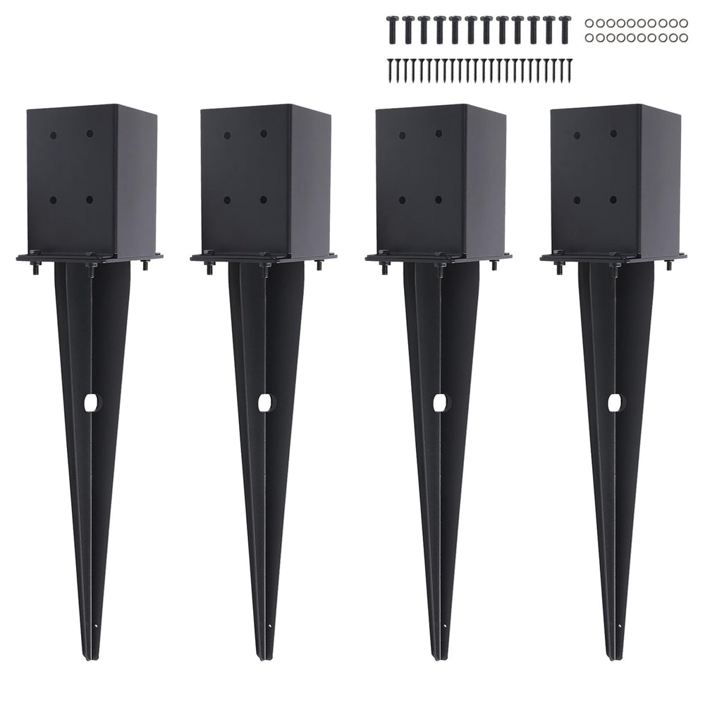 CDFYJHFDQ front view of 22-inch post anchor showing robust sleeve and finish