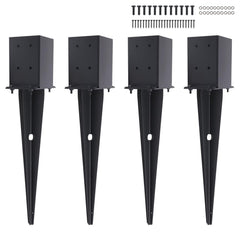 CDFYJHFDQ front view of 22-inch post anchor showing robust sleeve and finish