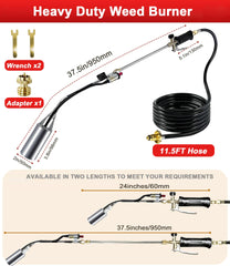 CeaGoal close-up of wide nozzle delivering even flame coverage for faster work