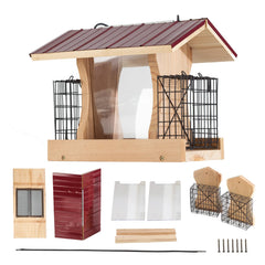 CEDAR ALPHA front view of XL hopper showing durable design and high capacity