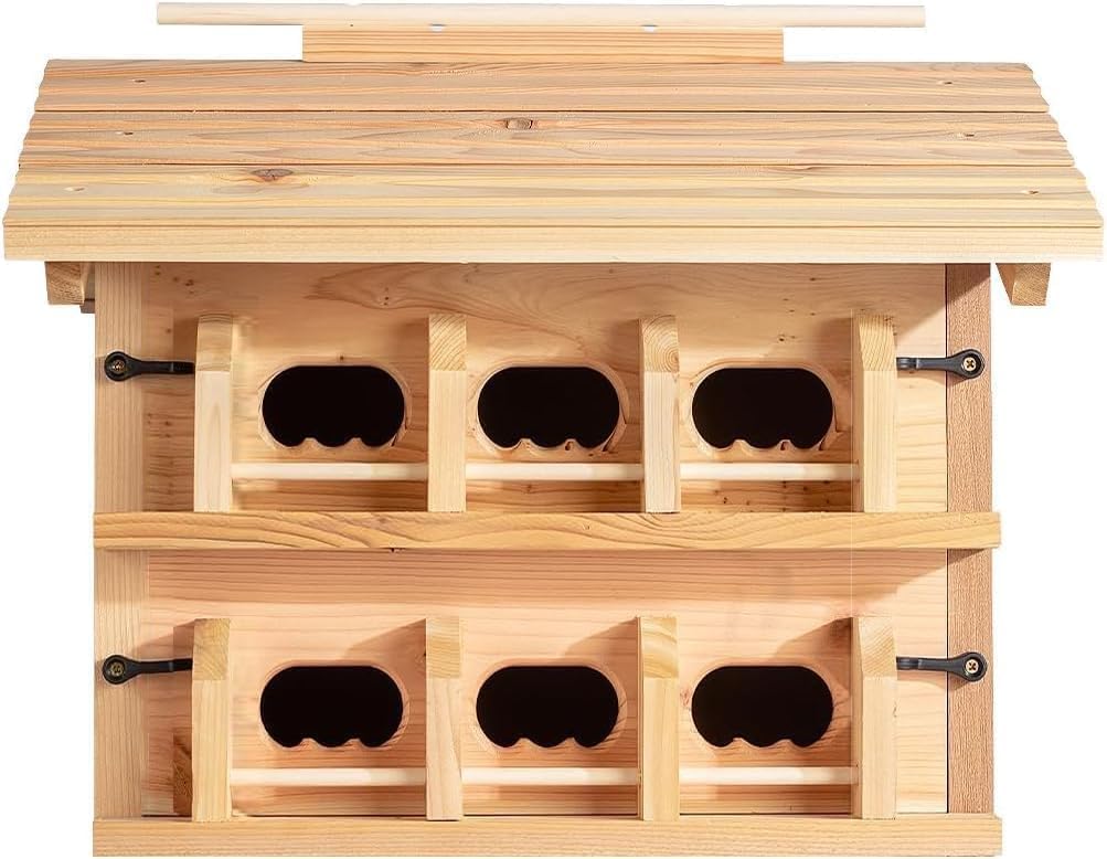 CEDAR ALPHA interior view showing 12 lift-out rooms for colony nesting and cleaning