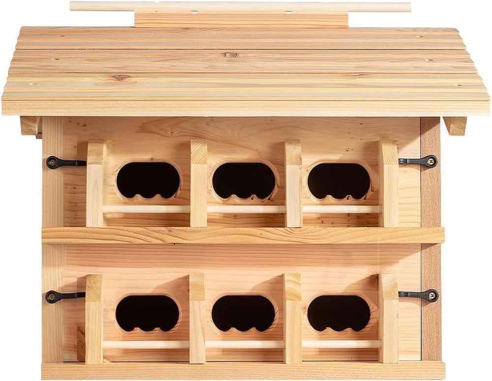 CEDAR ALPHA interior view showing 12 lift-out rooms for colony nesting and cleaning
