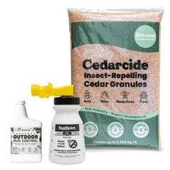 Cedarcide front packaging showing kit contents and benefits