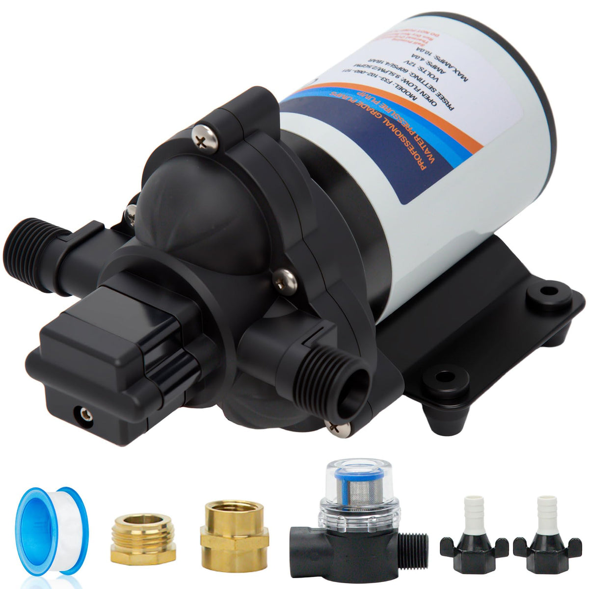 Ceelpeopar front view of pump showing compact design and reliable performance