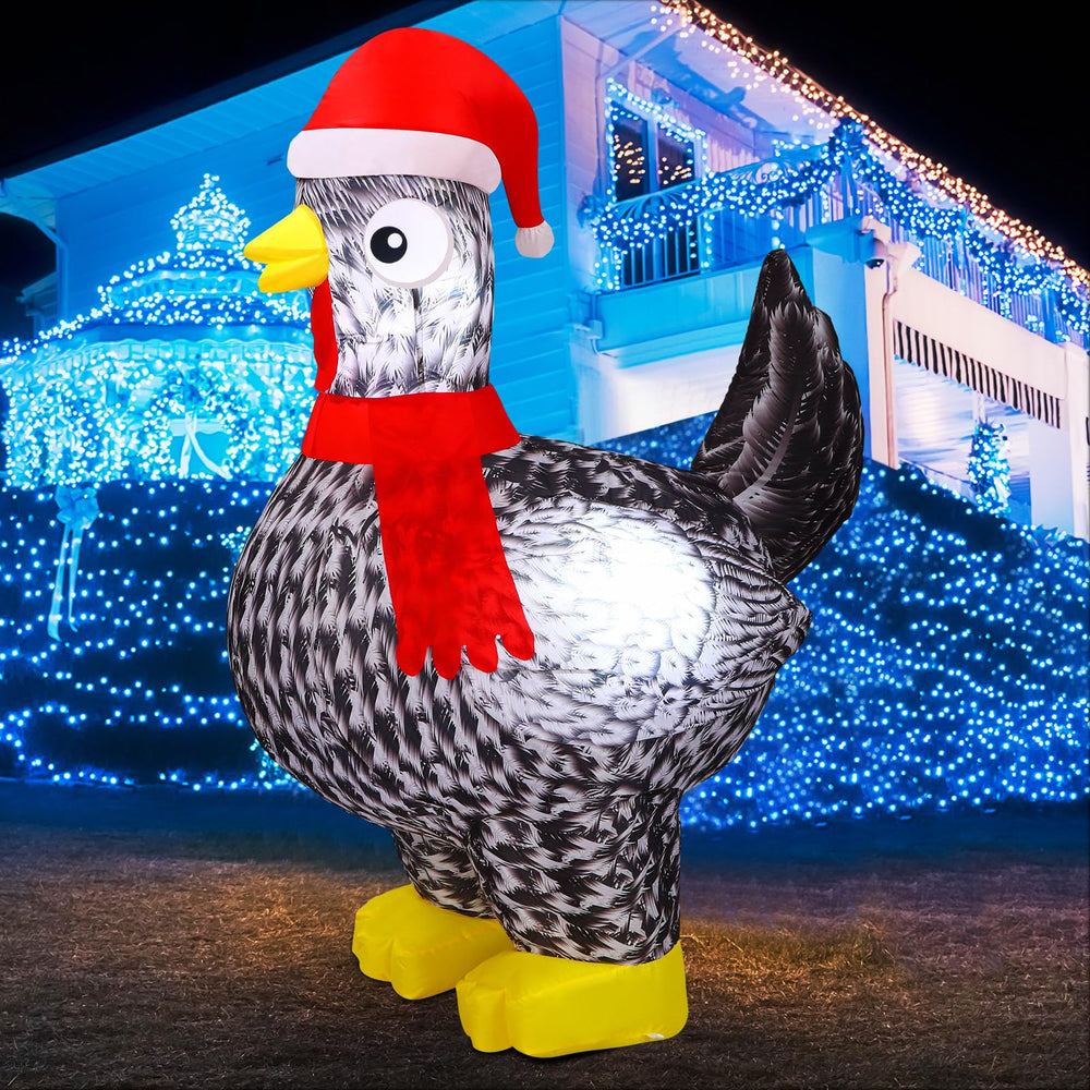 Ceenna Luhua Hen front view showing festive design and instant curb appeal