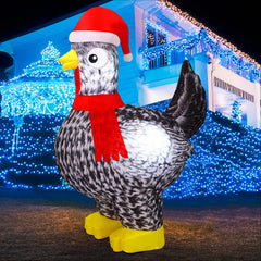 Ceenna Luhua Hen front view showing festive design and instant curb appeal