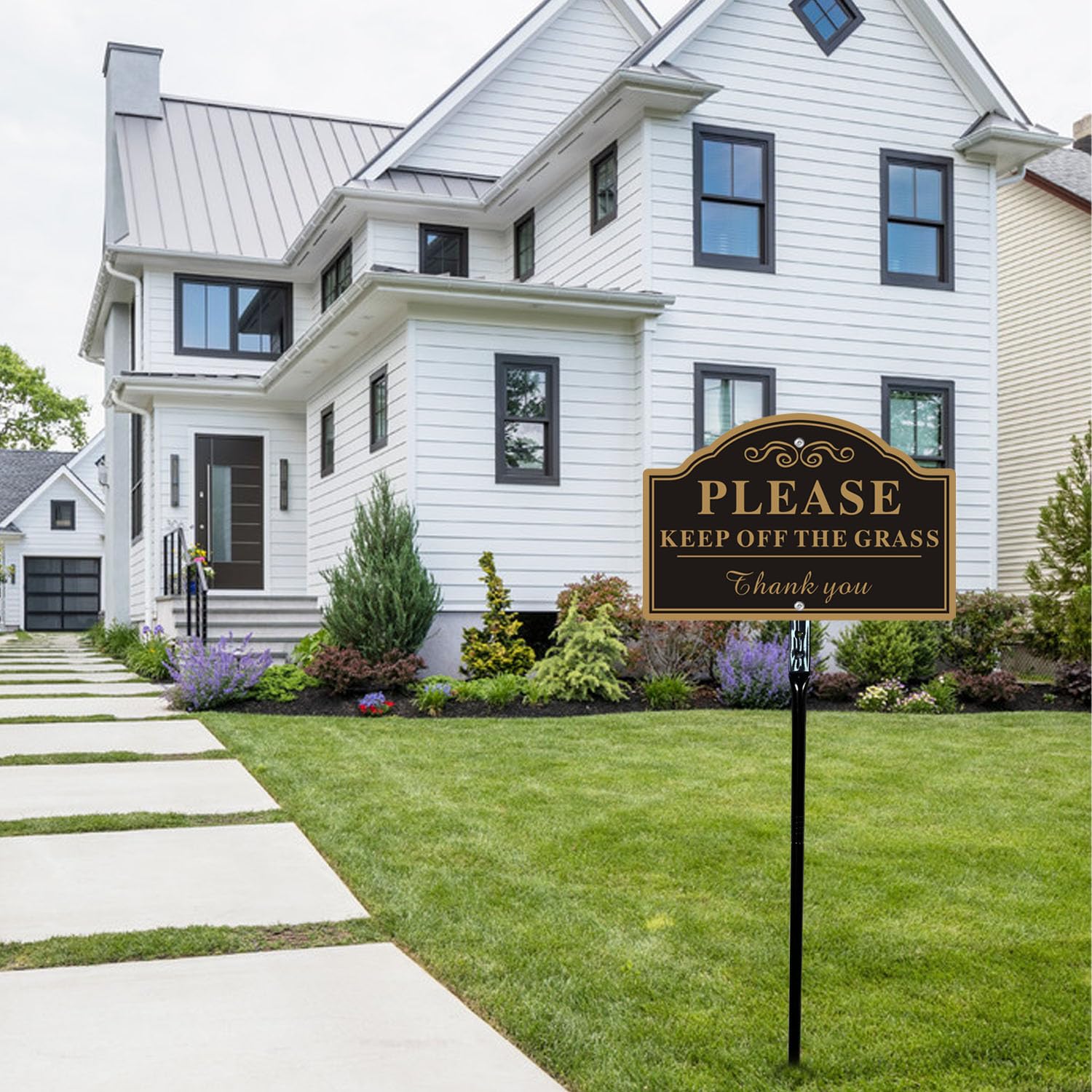 Cefrashi lifestyle curbside display conveying professional, polite boundary